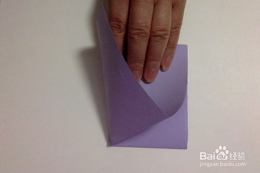 手工折纸 儿童简易折纸垃圾盒子 方盒 双耳盒