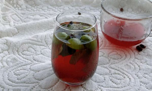 薄荷蔓越莓果汁