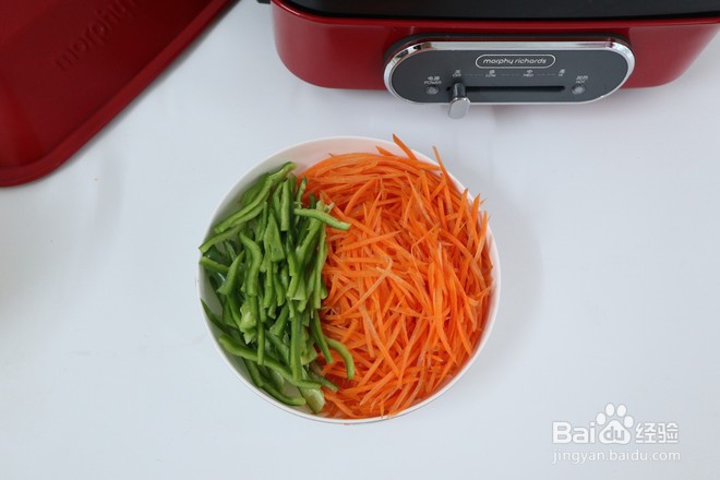 快炒三丝的做法