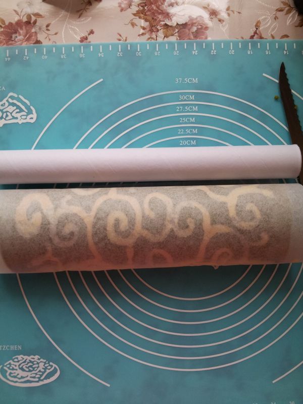 抹茶卡仕达蛋糕卷