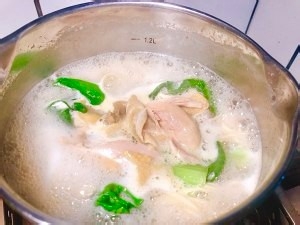 鸡汤面|鲜嫩咸香鸡油