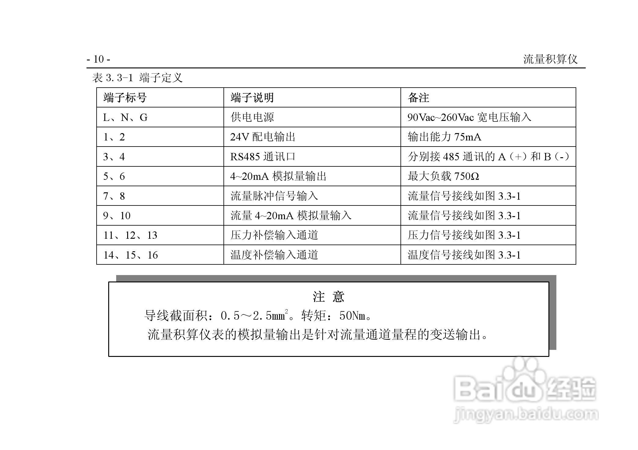 VPR202-QF流量积算仪用户手册:[2]