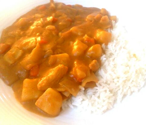 日式鸡肉咖喱饭