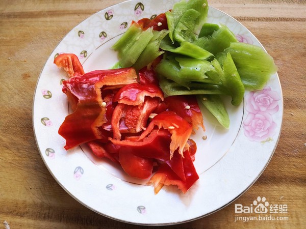 简单的尖椒干豆腐