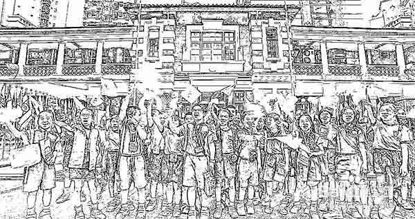 AE怎么把视频画面制作成素描效果