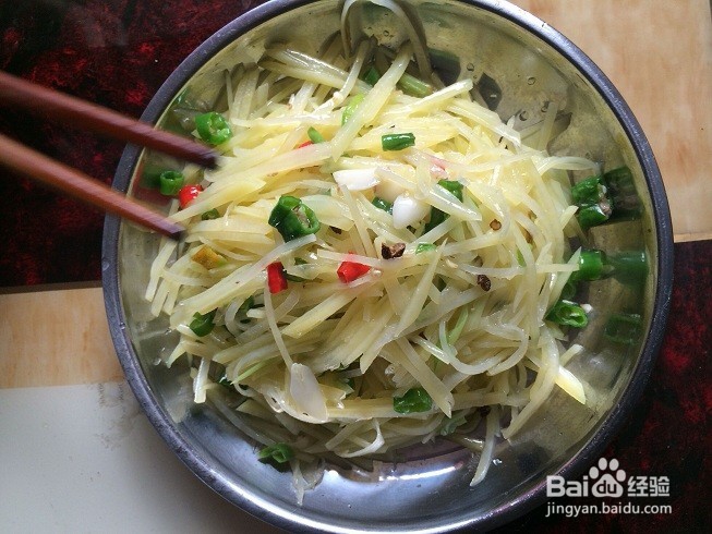 土豆丝这样炒太好吃
