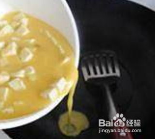 美味家常,蛋包豆腐丁