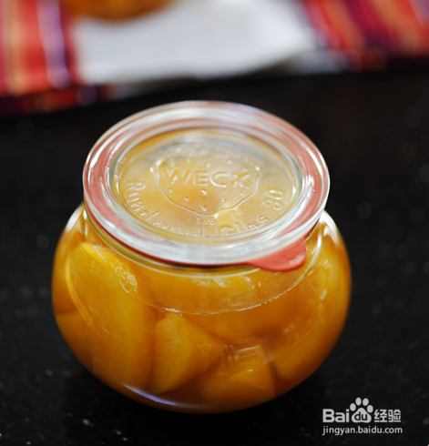 我家汤鲜森教您做黄桃罐头