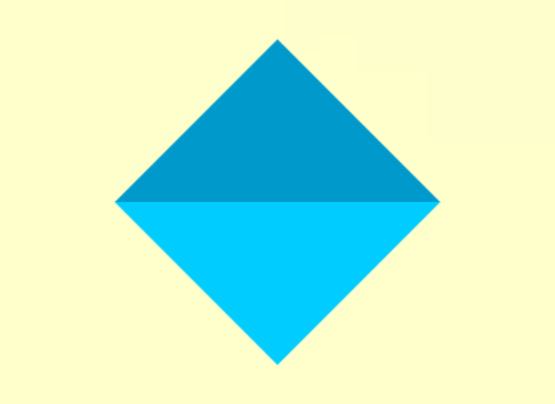 animate/flash如何制作正方形对折的动画