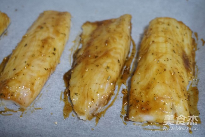 意式柠檬烤鳕鱼块