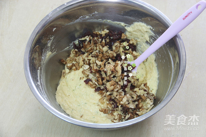 青柠杏仁干果磅蛋糕