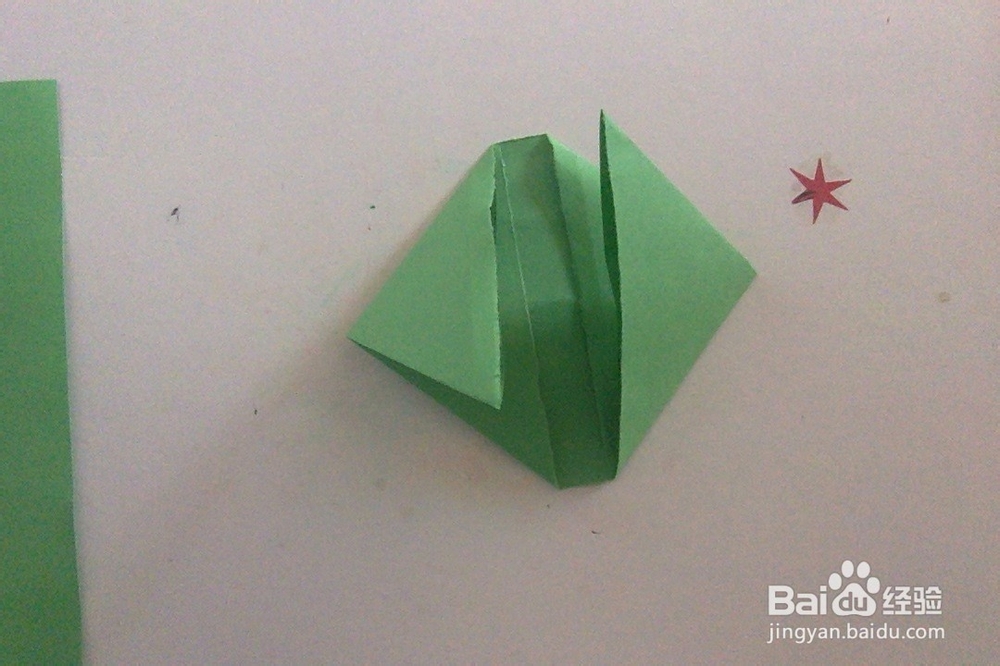 小青蛙折纸教程