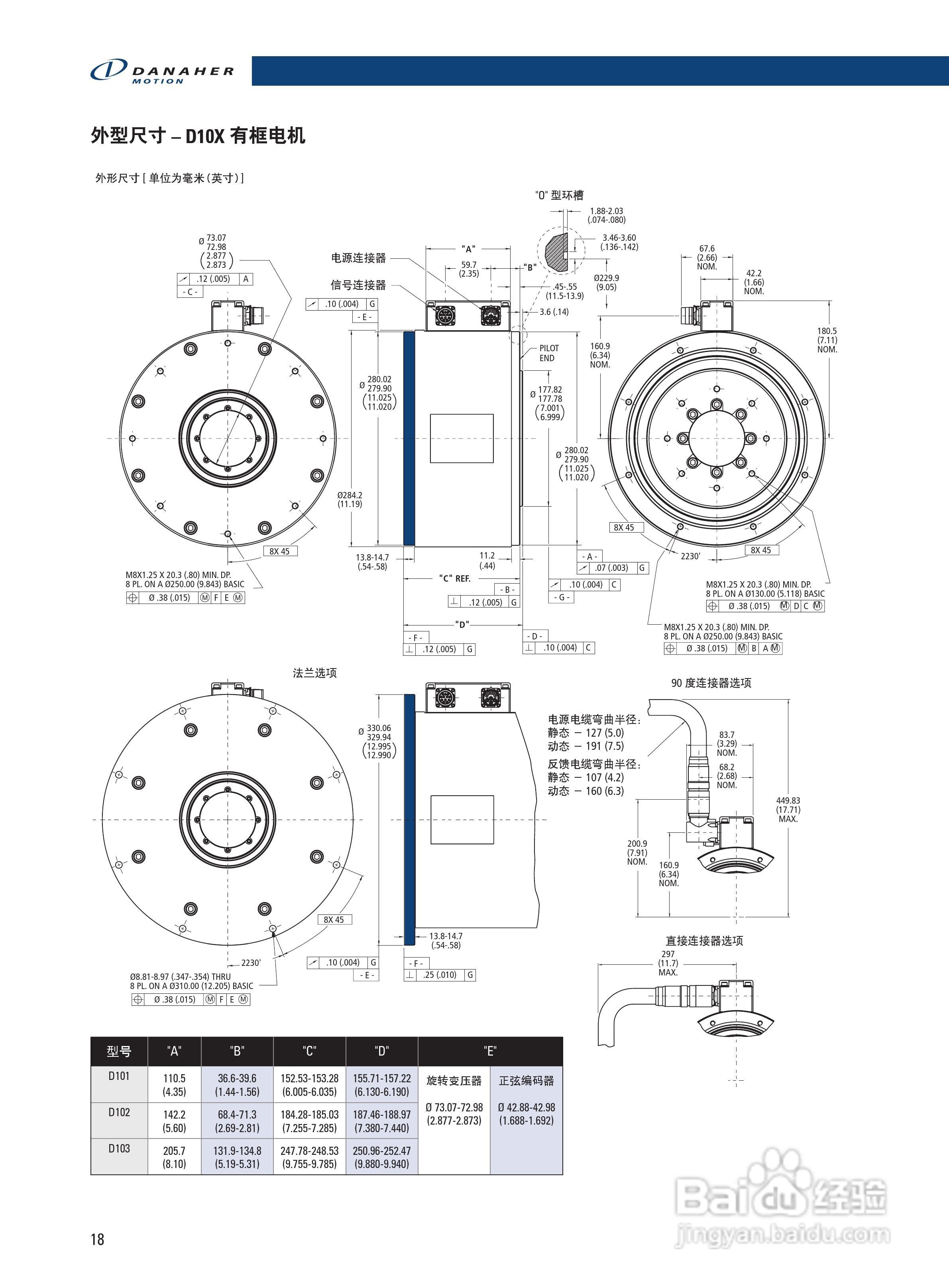 丹纳赫DDR系列伺服马达说明书:[2]