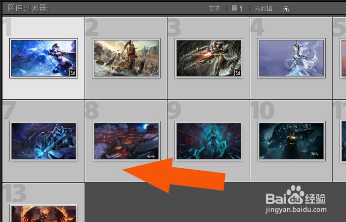 Lightroom2018软件中如何给图片设置水印