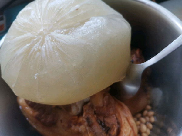 混搭隆香猪脚饭