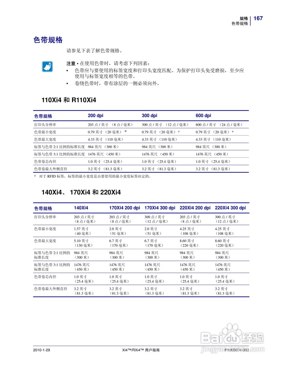 Zebra斑马 RXi4打印机说明书:[17]