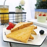 简单蜂蜜吐司片