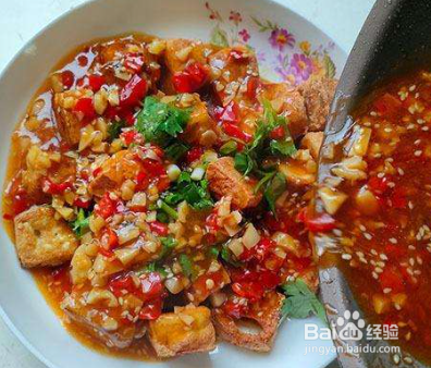 如何做蒜蓉剁椒蒸豆腐