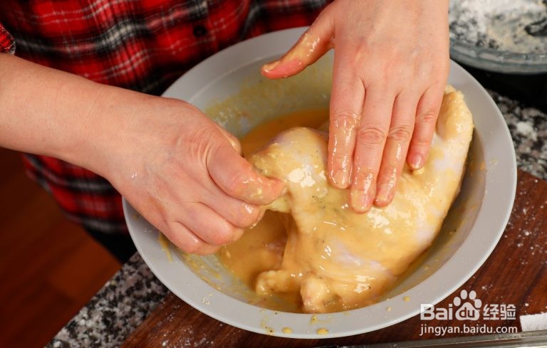 韩国市场式炸鸡