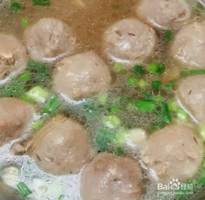 特色美食—潮汕牛肉丸粉丝汤