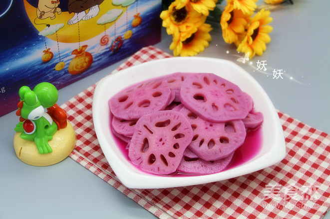 胭脂藕片的做法