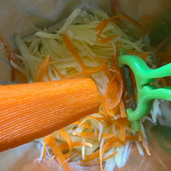 香煎土豆丝肉饼