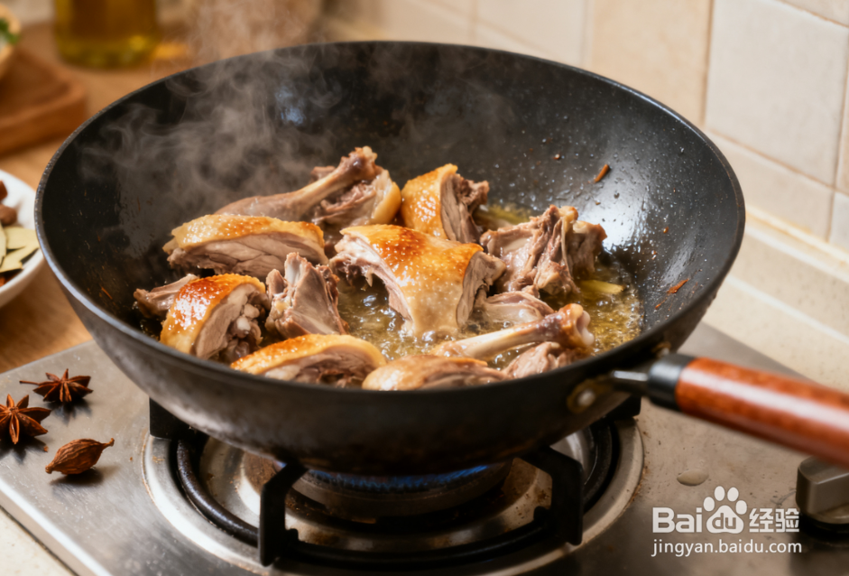 啤酒鸭的家常教程：鸭肉酥烂，酒香浓郁，无腥味