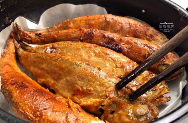 空气炸锅烤小黄鱼