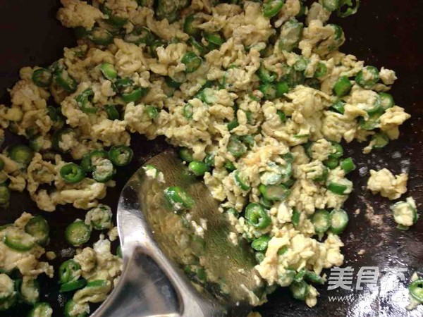 青椒炒蛋的做法