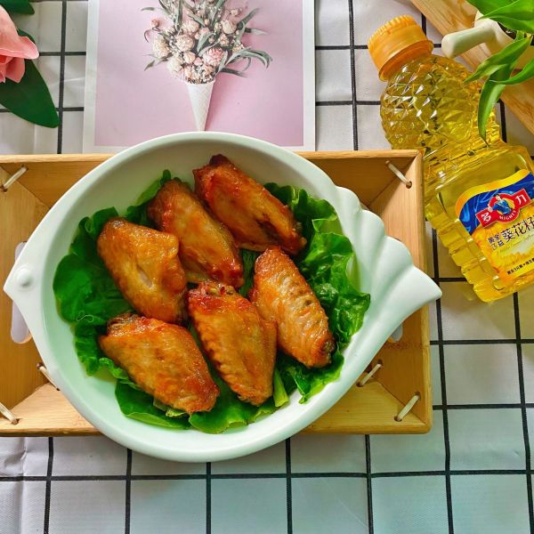 空气炸锅烤鸡翅