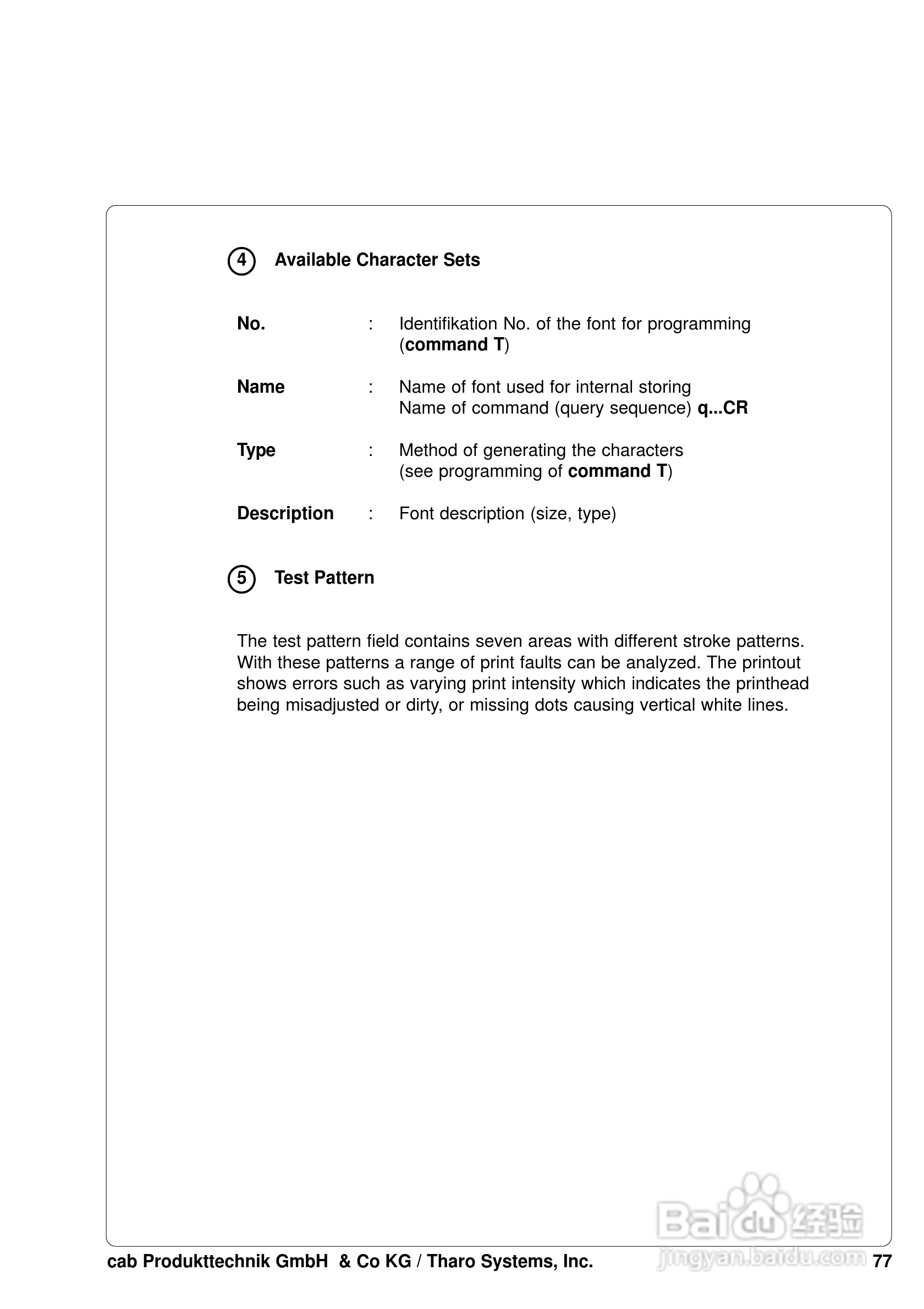 cab A8200打印机使用说明书:[8]