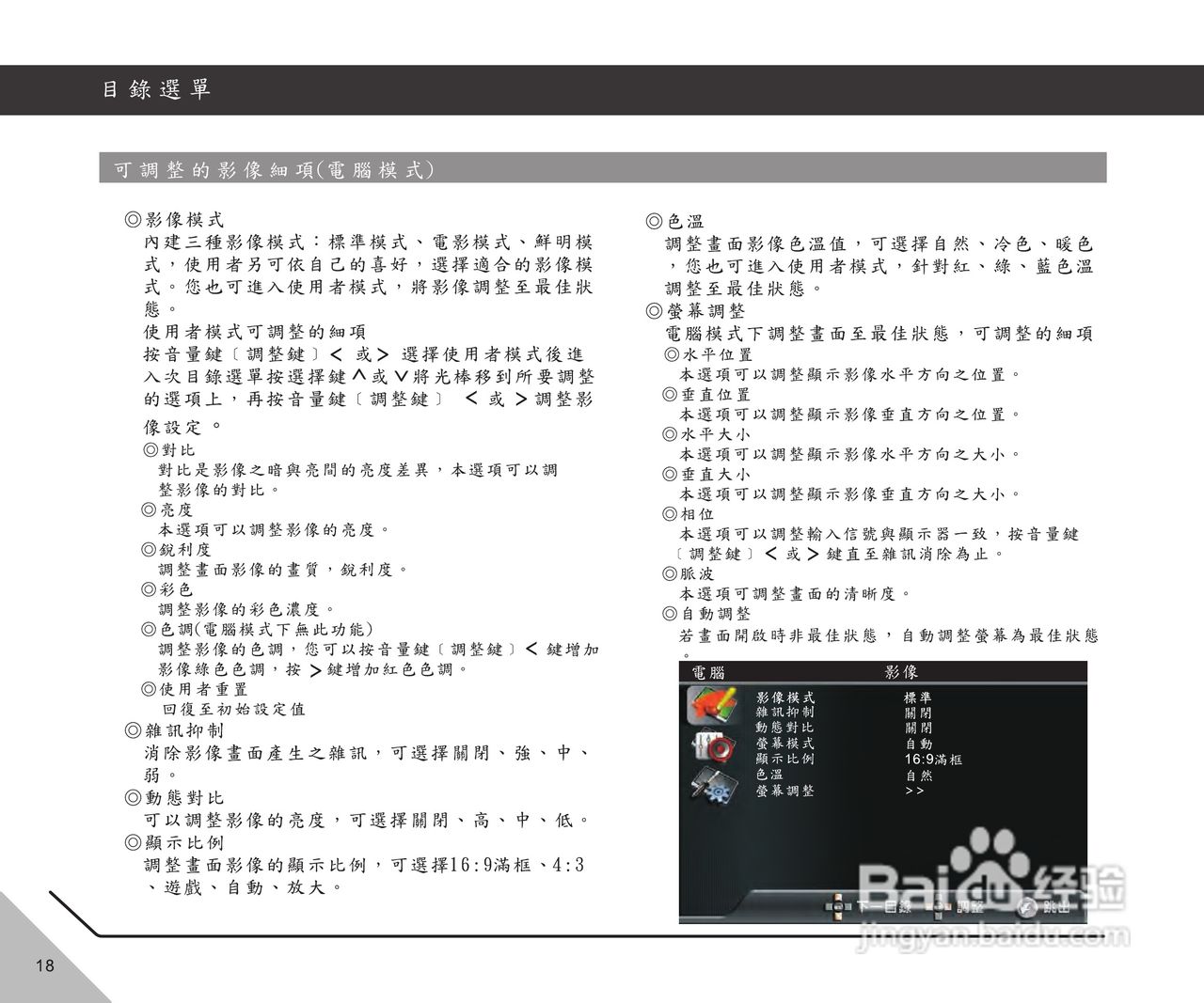 声宝LM-42V820型多媒体液晶显示器说明书:[2]
