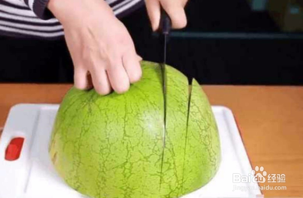 夏季切西瓜怎么方便