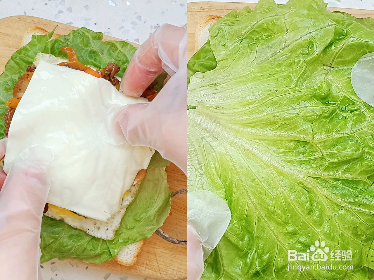 这个三明治有点可爱的做法