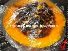 豉汁排骨南瓜盅