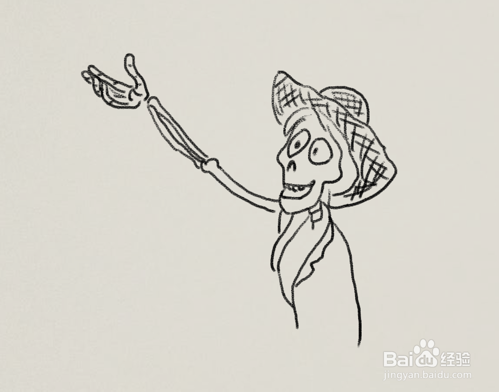 寻梦环游记简笔画