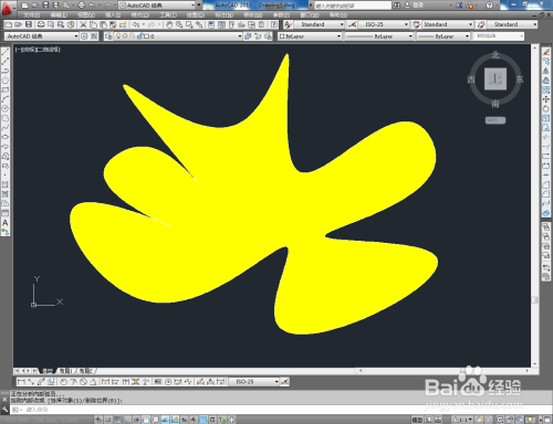 CAD填充颜色教程