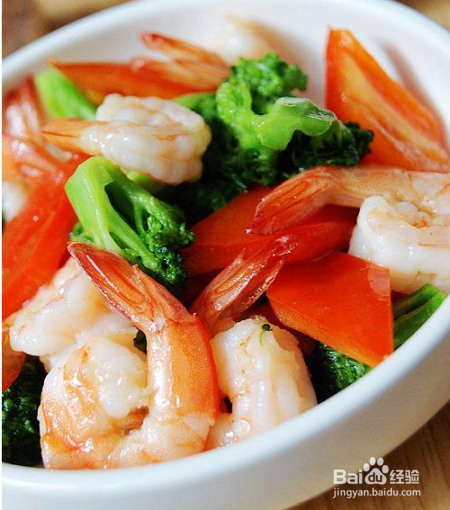 孕妇食用熘凤尾虾的做法
