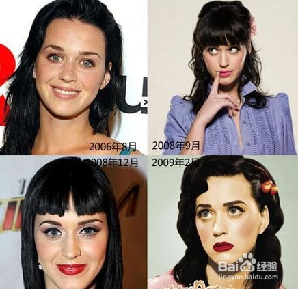 Katy Perry7年20款发型历程,引领彩色染发潮流