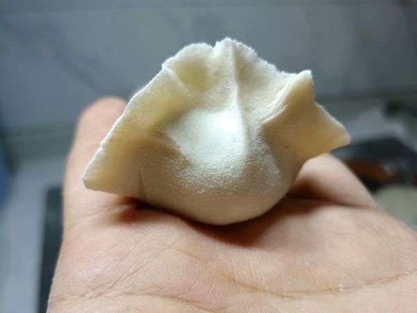 韭苔虾仁三鲜水饺