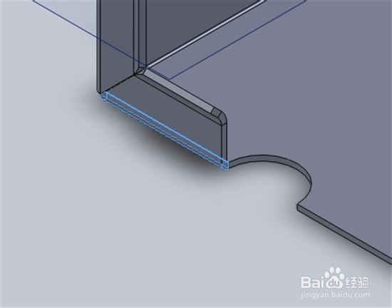 钣金的绘制(Solidworks)：[10]展开折弯
