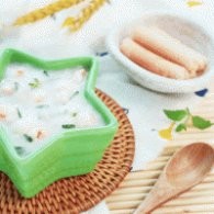 宝宝辅食--鲜虾茄子面汤