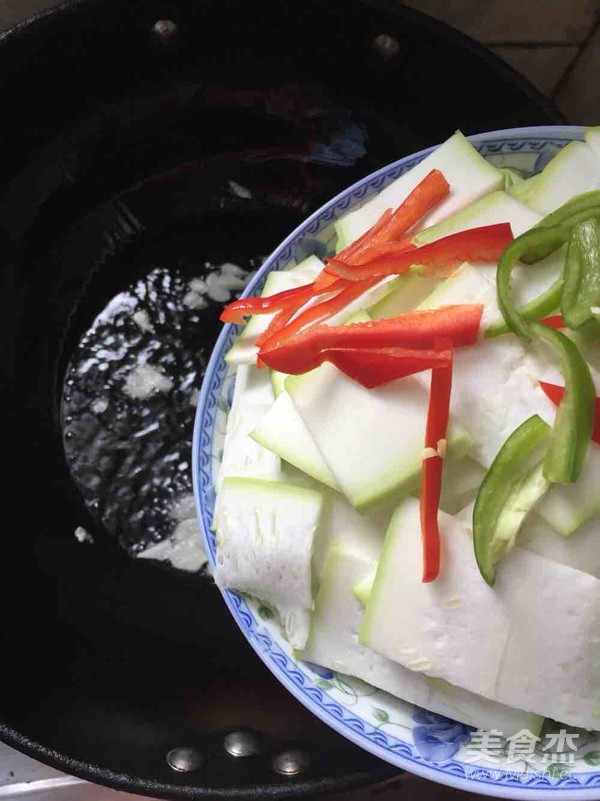 清爽火腿西葫芦