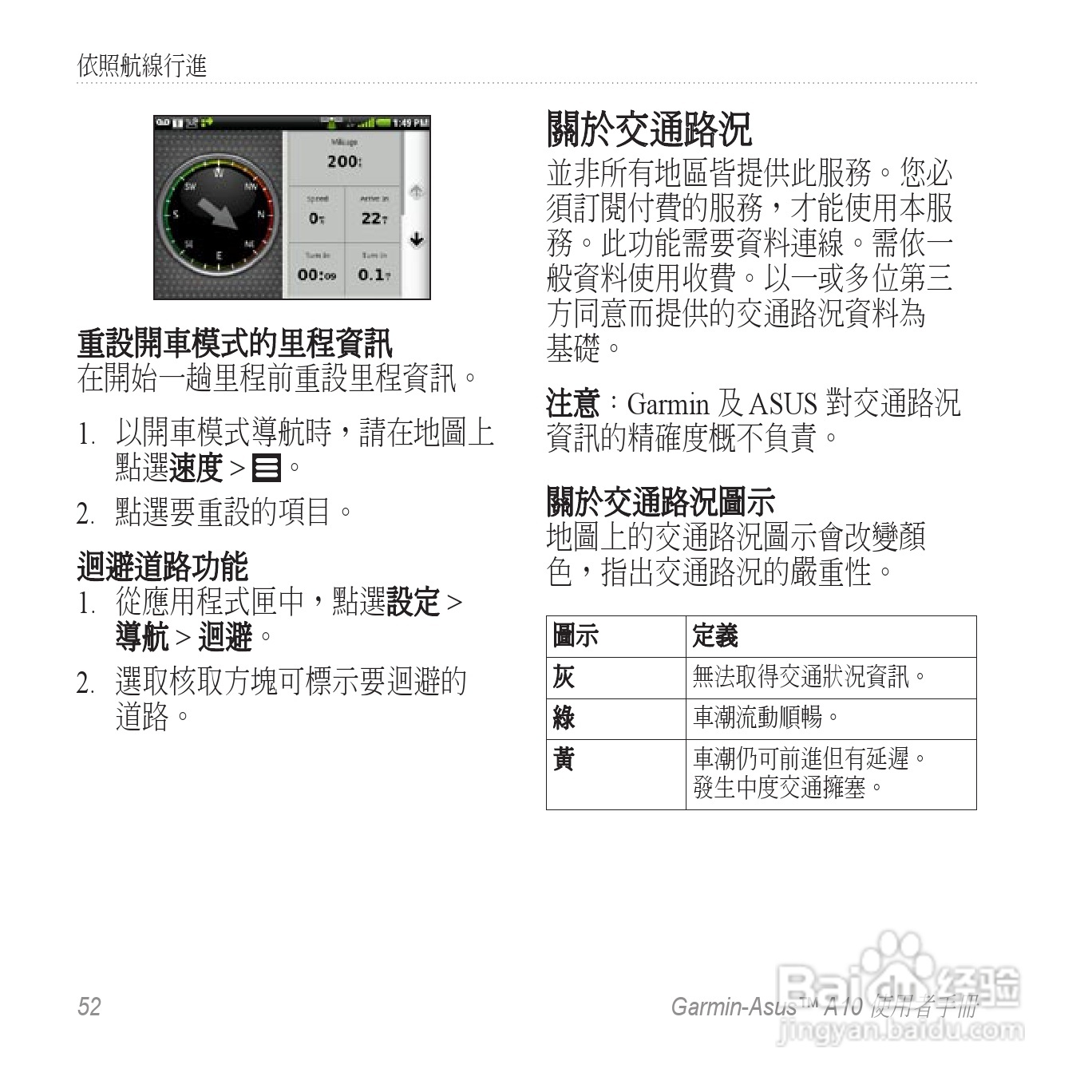 华硕Garmin-Asus A10手机使用说明书:[6]