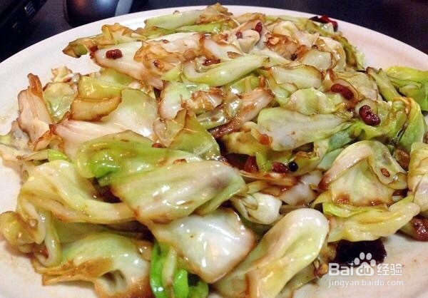 手撕包菜的做法