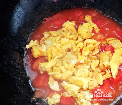 西红柿炒鸡蛋的做法