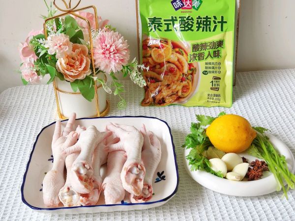 泰式酸辣柠檬鸡爪