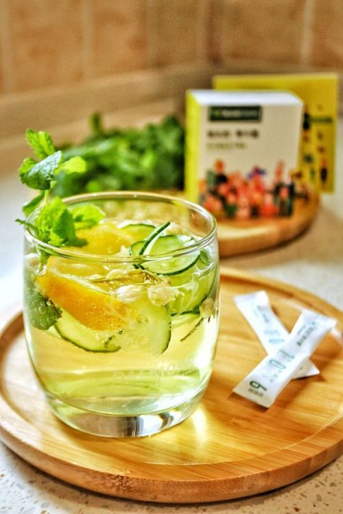 零卡黄瓜气泡饮