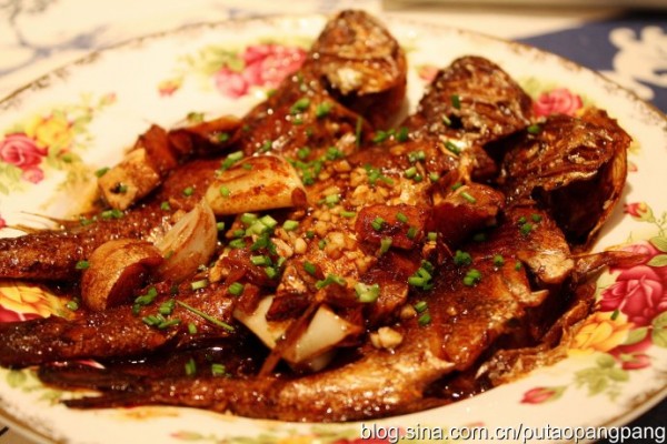 本帮红烧小黄鱼