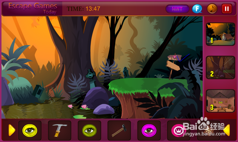 小鹿幼崽逃脱小游戏攻略（2）